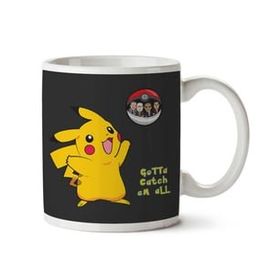 Art Hediye Pokemon Gotta Catch Them All World Leaders İki Tarafı Baskılı Kupa Bardak
