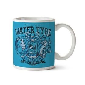 Art Hediye Pokemon Kanto League Watertype Master İki Tarafı Baskılı Kupa Bardak