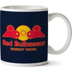 Art Hediye Pokemon Red Bulbasaur Energy Drink İki Tarafı Baskılı Kupa Bardak