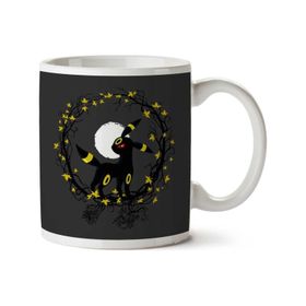 Art Hediye Pokemon Umbreon İki Tarafı Baskılı Kupa Bardak