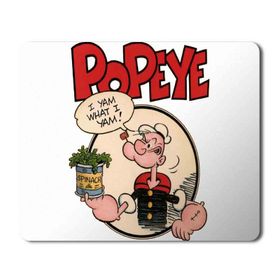 Art Hediye Popeye Temel Reis Ispanak Baskılı 23x19 cm Mouse Pad