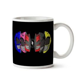 Art Hediye Power Pops Power Rangers İki Tarafı Baskılı Kupa Bardak