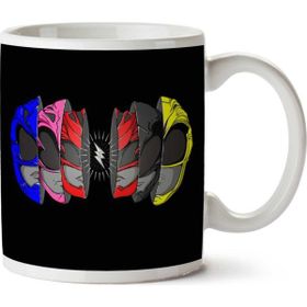 Art Hediye Power Pops Power Rangers İki Tarafı Baskılı Kupa Bardak