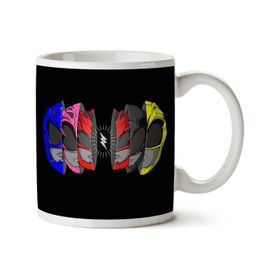 Art Hediye Power Pops Power Rangers İki Tarafı Baskılı Kupa Bardak