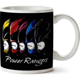 Art Hediye Power Rangers Faces İki Tarafı Baskılı Kupa Bardak