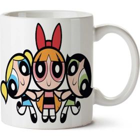 Art Hediye Powerpuff Girls 2 İki Tarafı Baskılı Kupa Bardak