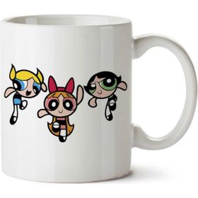 Art Hediye Powerpuff Girls 2 İki Tarafı Baskılı Kupa Bardak