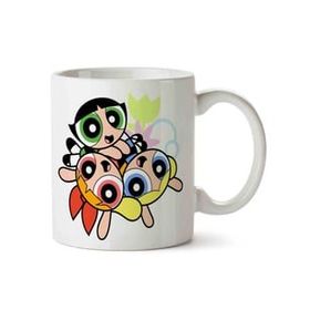 Art Hediye Powerpuff Girls 3 İki Tarafı Baskılı Kupa Bardak