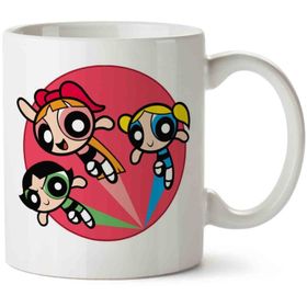 Art Hediye Powerpuff Girls 7 İki Tarafı Baskılı Kupa Bardak