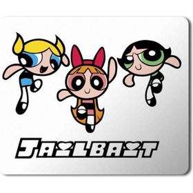 Art Hediye Powerpuff Girls Jailbait Baskılı 23x19 cm Mouse Pad