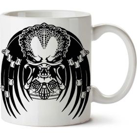 Art Hediye Predator İki Tarafı Baskılı Kupa Bardak