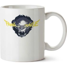 Art Hediye Primal Rage İki Tarafı Baskılı Kupa Bardak