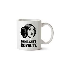 Art Hediye Princess Leia To Me Shes Royalty Star Wars İki Tarafı Baskılı Kupa Bardak