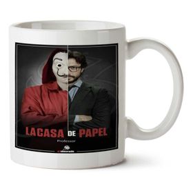 Art Hediye product Mağaza Sayısı: 2 La Casa De Papel Professor İki Tarafı Baskılı Kupa Bardak