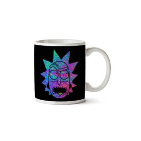 Art Hediye Psychadelrick Silhouette Rick and Morty Baskılı Kupa Bardak