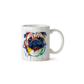 Art Hediye Pug Köpek Çok Satılan Kupa Bardak