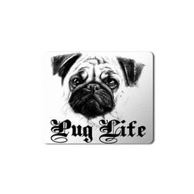 Art Hediye Pug Life Pug Hoodie Baskılı 23x19 cm Mouse Pad