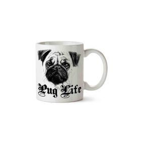 Art Hediye Pug Life Pug Hoodie En Çok Satılan Kupa Bardak