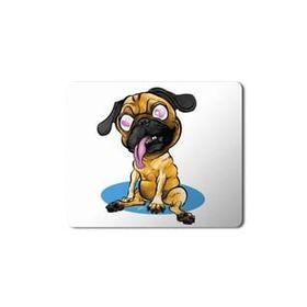 Art Hediye Pug Love Köpek Baskılı 23x19 cm Mouse Pad