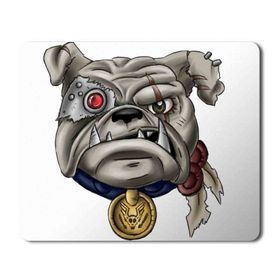 Art Hediye Pug Puppy Bulldog Baskılı 23x19 cm Mouse Pad