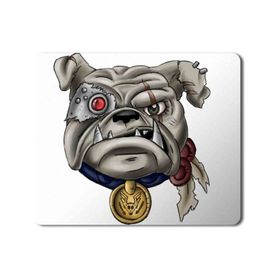 Art Hediye Pug Puppy Bulldog Baskılı 23x19 cm Mouse Pad