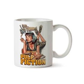 Art Hediye Pulp Fiction 2 İki Tarafı Baskılı Kupa Bardak