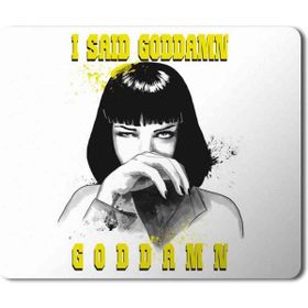 Art Hediye Pulp Fiction 3 Baskılı 23x19 cm Mouse Pad