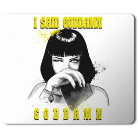 Art Hediye Pulp Fiction 3 Baskılı 23x19 cm Mouse Pad