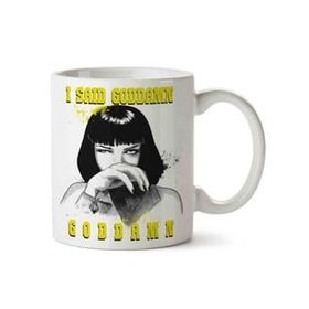 Art Hediye Pulp Fiction 3 İki Tarafı Baskılı Kupa Bardak