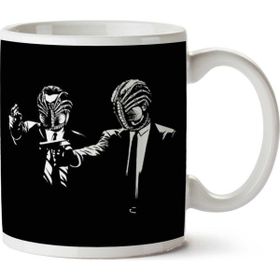 Art Hediye Pulp Fiction Alien Facehugger İki Tarafı Baskılı Kupa Bardak