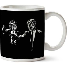 Art Hediye Pulp Fiction Alien Facehugger İki Tarafı Baskılı Kupa Bardak