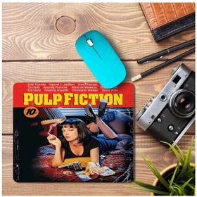 Art Hediye Pulp Fiction Baskılı 23x19 cm Mouse Pad
