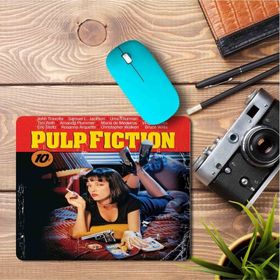 Art Hediye Pulp Fiction Baskılı 23x19 cm Mouse Pad