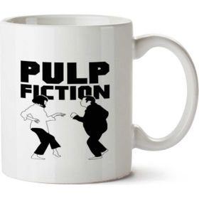 Art Hediye Pulp Fiction İki Tarafı Baskılı Kupa Bardak