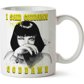 Art Hediye Pulp Fiction İki Tarafı Baskılı Kupa Bardak