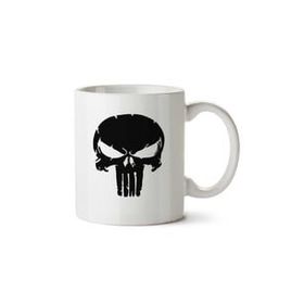 Art Hediye Punisher Sembolü İki Tarafı Baskılı Kupa Bardak