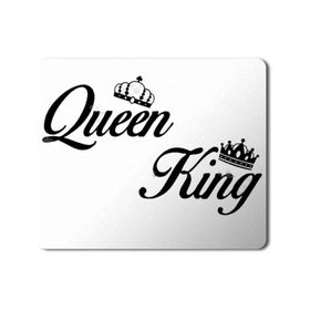 Art Hediye Queen King Baskılı 23x19 cm Mouse Pad