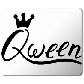Art Hediye Queen Kraliçe Baskılı 23x19 cm Mouse Pad