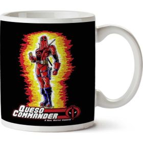 Art Hediye Queso Commander Deadpool Gı Joe Cobra Chimichanga İki Tarafı Baskılı Kupa Bardak