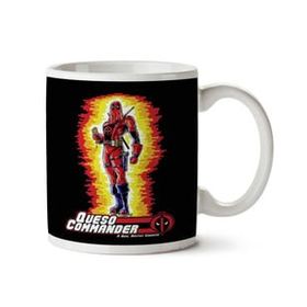 Art Hediye Queso Commander Deadpool Gı Joe Cobra Chimichanga İki Tarafı Baskılı Kupa Bardak