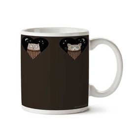 Art Hediye Quirky Love Tee İki Tarafı Baskılı Kupa Bardak