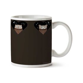 Art Hediye Quirky Love Tee İki Tarafı Baskılı Kupa Bardak