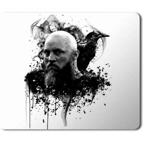 Art Hediye Ragnar Lothbrok Vikings Baskılı 23x19 cm Mouse Pad