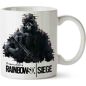 Art Hediye Rainbow Six Siege 44 İki Tarafı Baskılı Kupa Bardak