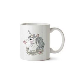 Art Hediye Rainbows For Unicorns İki Tarafı Baskılı Kupa Bardak