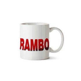 Art Hediye Rambo İki Tarafı Baskılı Kupa Bardak