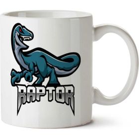 Art Hediye Raptor İki Tarafı Baskılı Kupa Bardak