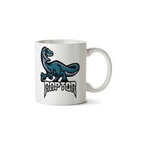 Art Hediye Raptor İki Tarafı Baskılı Kupa Bardak