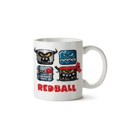 Art Hediye Red Ball Efsane Oyun İki Tarafı Baskılı Kupa Bardak