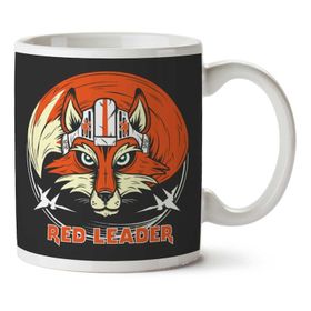 Art Hediye Red Leader Fox Star Wars İki Tarafı Baskılı Kupa Bardak